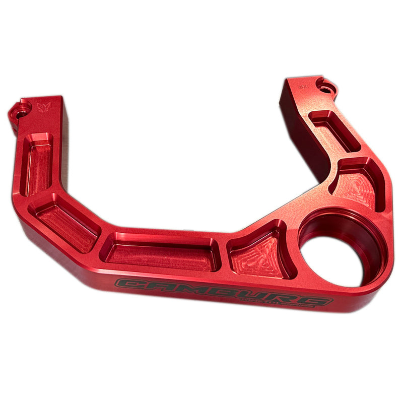 Camburg Engineering CAM-110214-RED KINETIK Billet Uniball UCA Red for 2021-2025 Ford Bronco (Excluding Raptor)