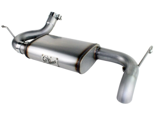aFe MACHForce XP 07-17 Jeep Wrangler V6-3.6/3.8L 409 SS 2.5in Axle-Back Exhaust - #49-46219