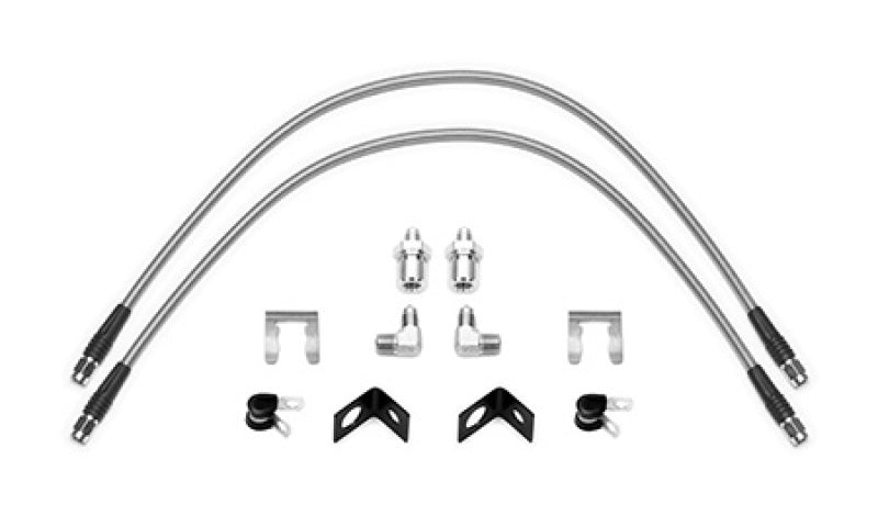 Wilwood Flexline Kit 25 inch 3/8-24 to 90 Degree - #220-16439