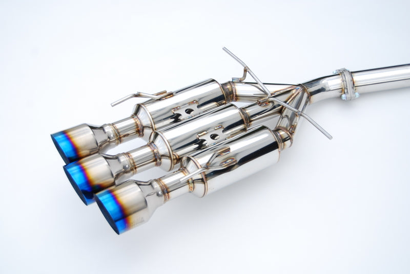 Invidia HS17CS27GM3ST 17-21 Honda Civic Si Coupe Gemini R400 Titanium tips Cat-back Exhaust