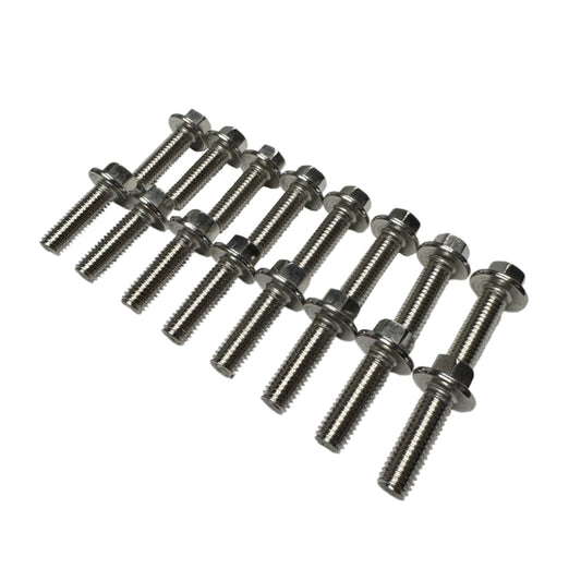 Kooks BK111 for Dodge Hemi/Modular Stainless Header Bolt Kit Qty 16 - M8-1.25 x 25mm Bolts