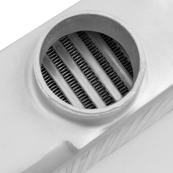 Mishimoto Subaru 02-07 WRX/04-07 STi Top-Mount Intercooler Kit - Powder Coated Silver & Blue Hoses - #MMTMIC-WRX-01SLBL