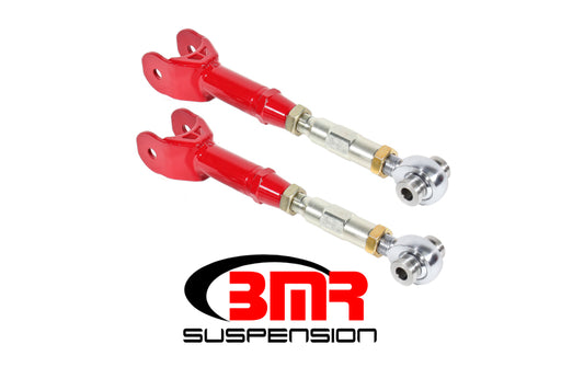BMR 16-24 6th Gen Camaro Upper Trailing Arms with On-Car Adj. Rod Ends - Red