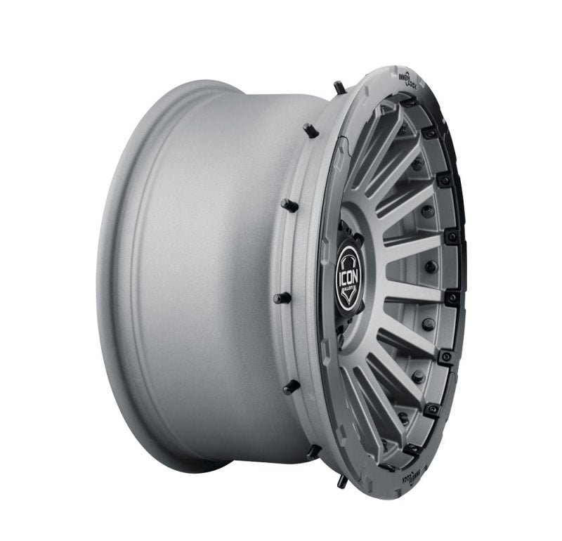 ICON Alloys Recon Pro Satin Black - 18 X 9 - 8 X 170- 6MM 65.25n BS