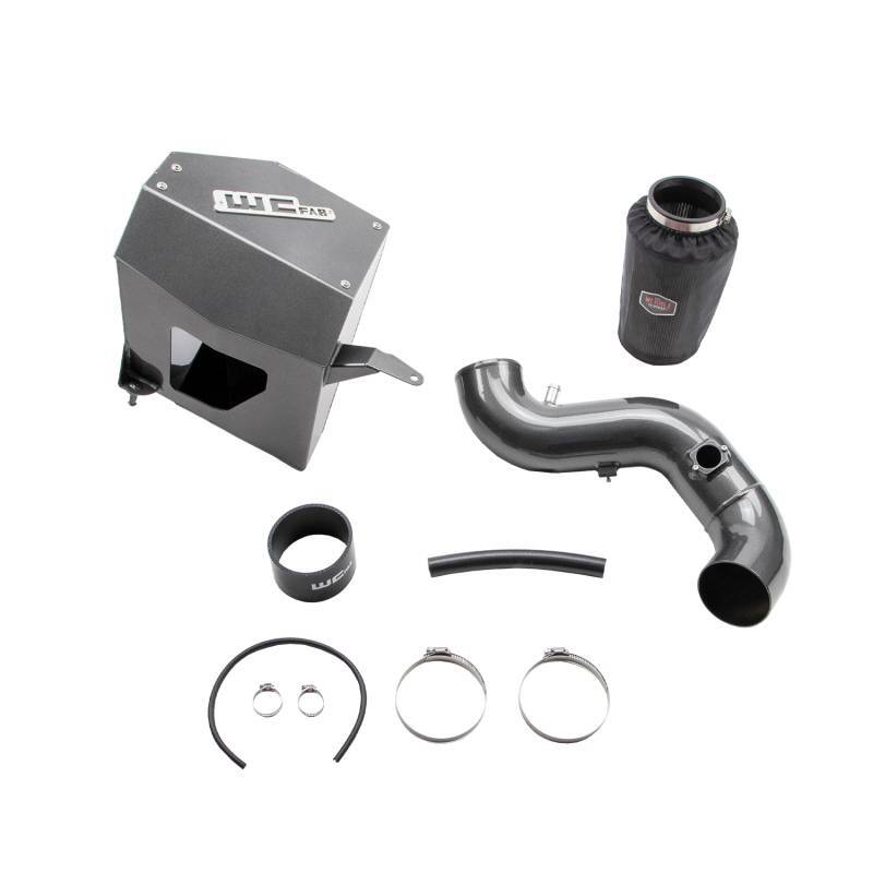 Wehrli Custom Fabrication WCF100875-GM 4in Intake Kit Gun Metal for 2010-2012 Dodge Ram / Ram 2500 / 3500 6.7L Cummins
