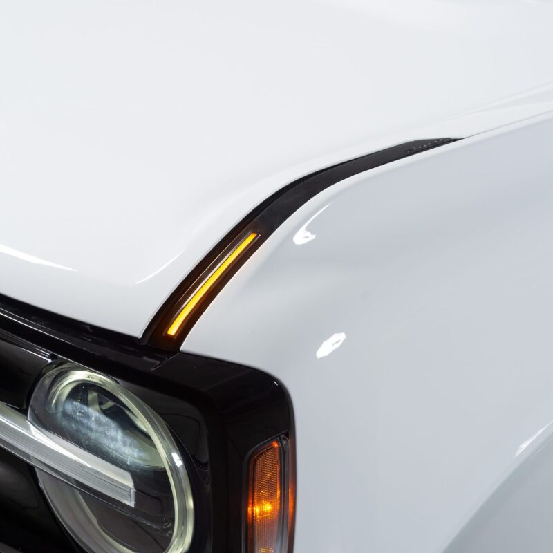 Putco for 2022-2024 Ford Bronco Luminix DRL LED Light Hood Limb Riser (Factory Hood Side Hinge Replacements)