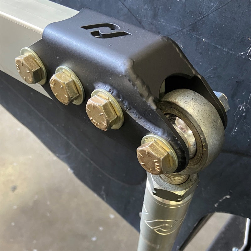 RockJock Antirock Double Shear End Link Bracket Kit (35 Spl Pre-Runner Arms)
