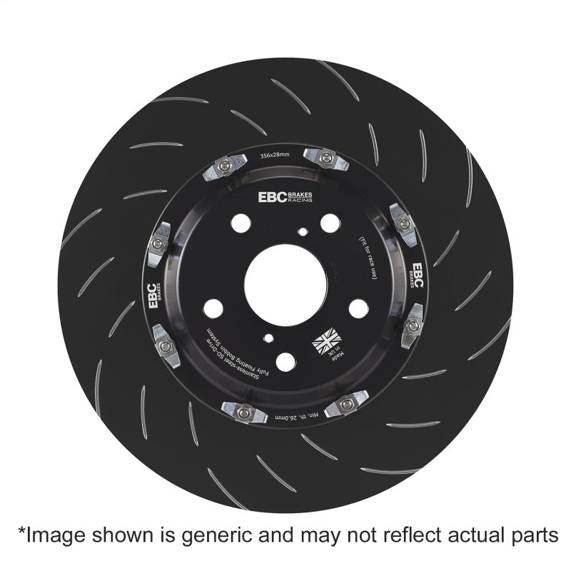 EBC Racing 91-24 Subaru WRX 2.4T Front 355mm 2 Pc Rotor Replacement (Pair) SG2FK-062 (image of SG2F024)