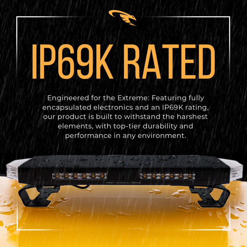 Putco for 24in Hornet Light Bar - (Amber) LED Stealth Rooftop Strobe Bar
