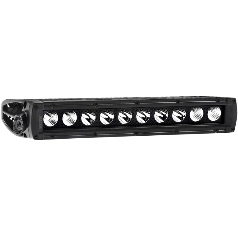 Westin 09-12211-10C B-FORCE LED Light Bar Single Row 10 inch Combo with 5W Cree Black