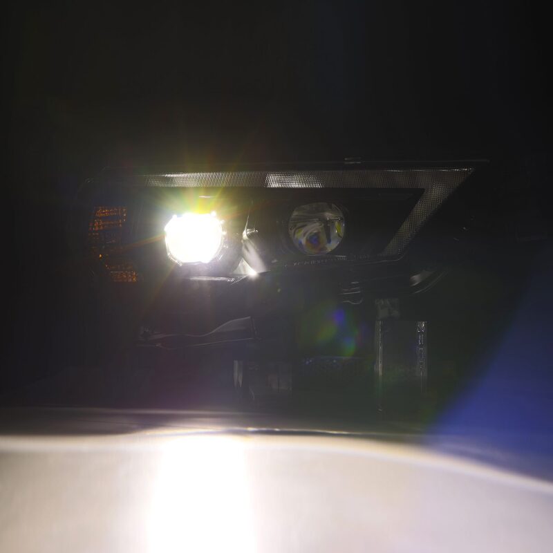 AlphaRex 880849 14-20 Toyota 4Runner LUXX LED Projector Headlights Black w/Activation Light/Sequential Signal/DRL