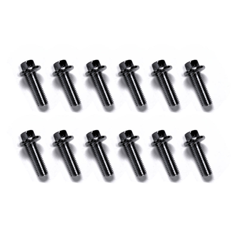 Kooks BK110 LS Engine Header Bolts and Locking Hardware Qty 12 - M8 - 1.25 x 25mm Bolts