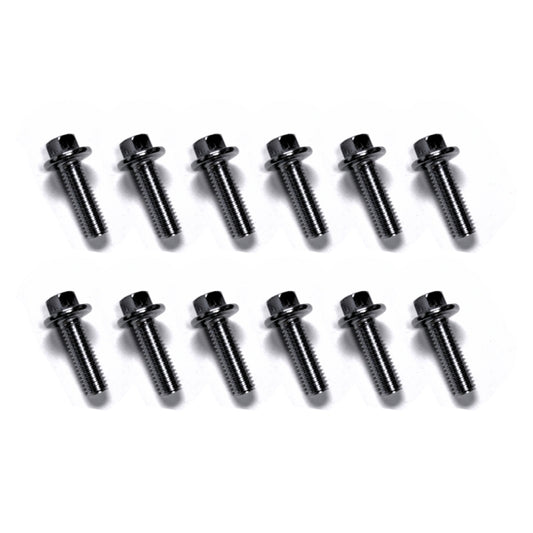 Kooks BK110 LS Engine Header Bolts and Locking Hardware Qty 12 - M8 - 1.25 x 25mm Bolts