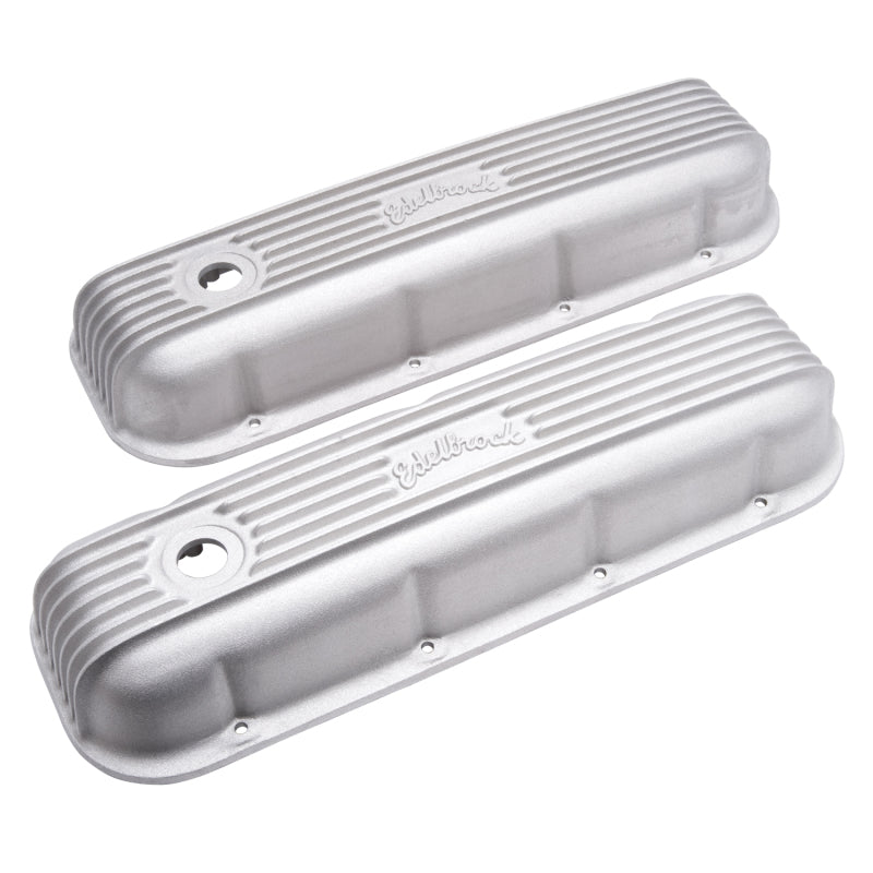 Edelbrock 41859 Valve Cover Classic Series Chevrolet 1965 and Later 396-502 V8 Satin