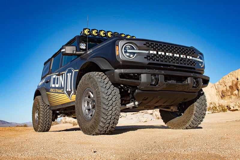 ICON 21-UP BRONCO SASQUATCH 2-3" LIFT STAGE 3 SUSPENSION SYSTEM BILLET