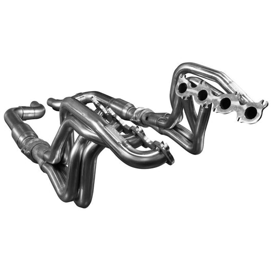 Kooks 1151H642 for 2024 Mustang GT/D.H. 5.0L 4V 2in x 3in SS Headers w/ H.O Green Catted Connection Pipe