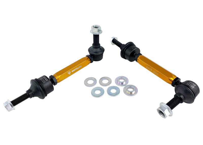 Whiteline KLC115 Front Stabilizer Bar Link Kit for 2009-2024 Toyota 4Runner, 2010-2023 Lexus GX460, 2009-2014 Toyota FJ Cruiser and More