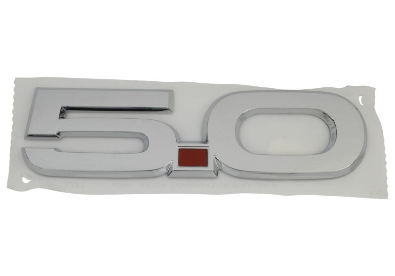 Ford Racing for 2015-2017 Ford Mustang 5.0L Fender Emblem Chrome