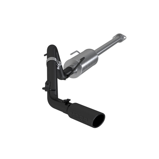 MBRP S5326BLK 2.5" Cat-Back Exhaust System - 2005-2015 Toyota Tacoma 4.0L V6 | Single Side Exit, Black Coated