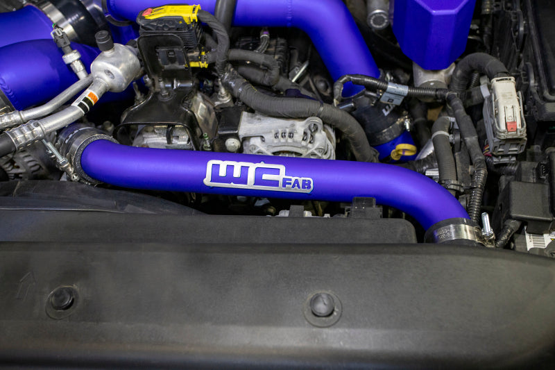 Wehrli Custom Fabrication WCF100742-IP Upper Coolant Pipe Illusion Purple for 2017-2019 Chevrolet Silverado / GMC Sierra 2500 HD / 3500 HD 6.6L L5P Duramax