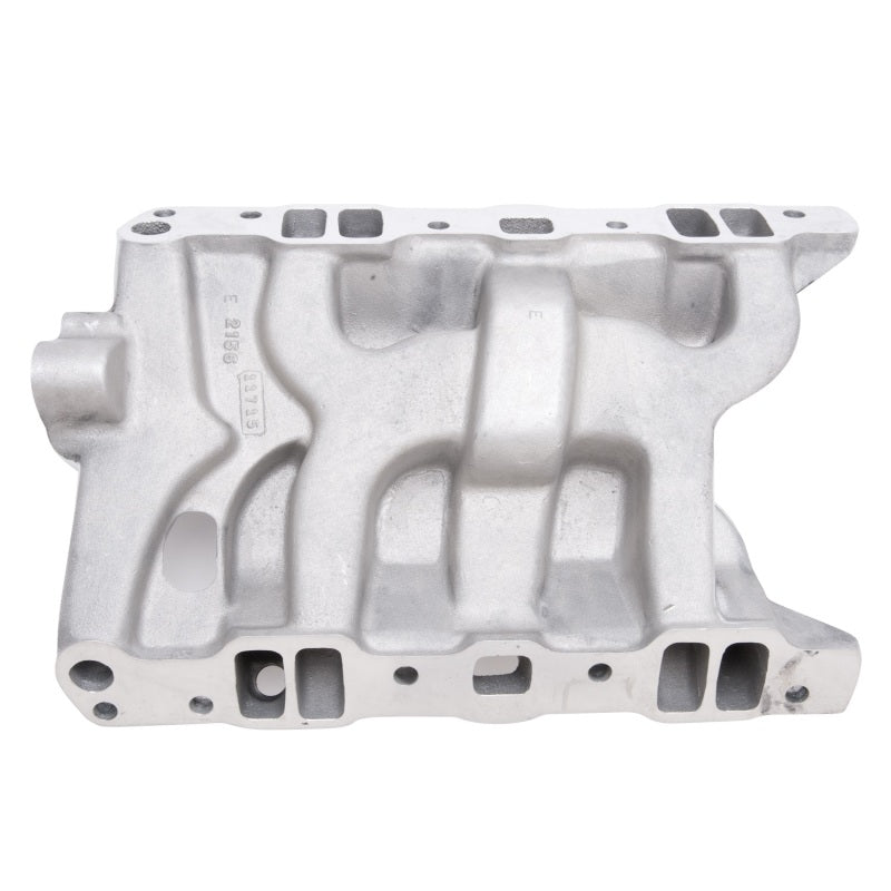 Edelbrock 21561 Performer Pontiac Polished Manifold