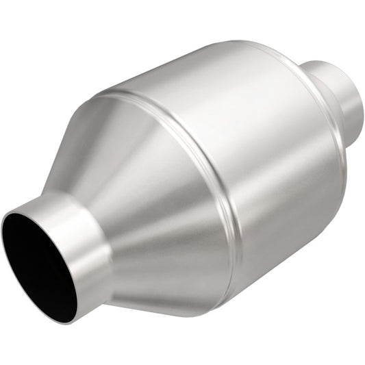 MagnaFlow 51655 Conv Univ 2.25in Inlet/Outlet Center/Center Round 3in Body L x 5in W x 8.75in Overall L - #51655