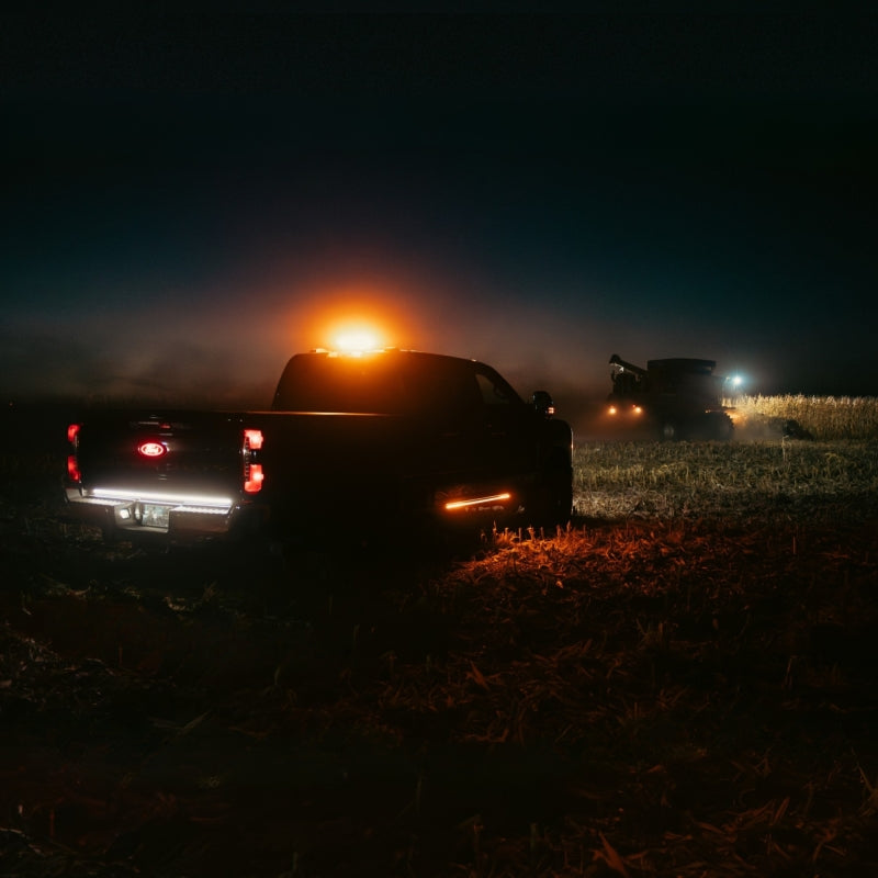 Putco for Universal Yellow Jacket 12in x 4.5in Strobe Light Bar - Yellow/White
