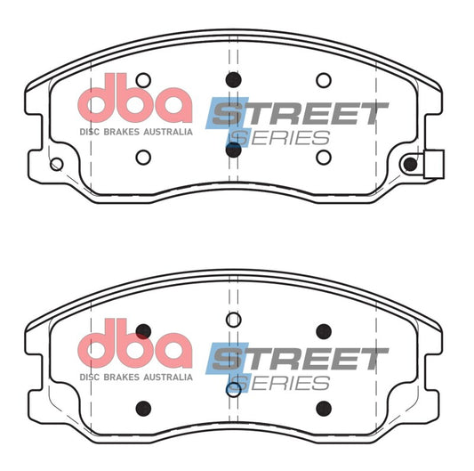 DBA 12-15 Chevrolet Captiva Sport Street Series Front Brake Pads