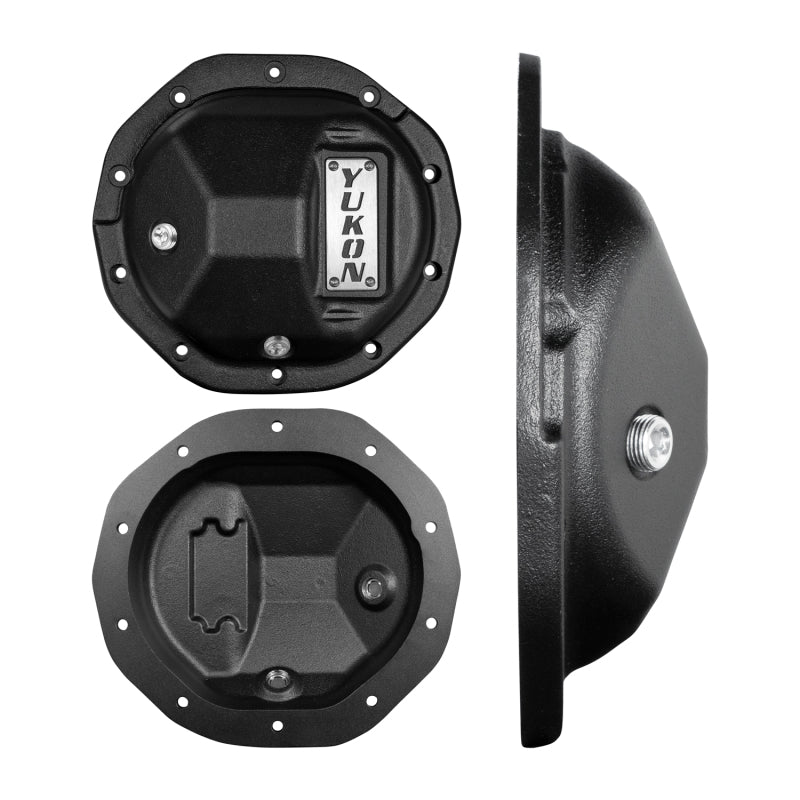 Yukon Gear & Axle YHCC-GM8.5-M Hardcore Nodular Iron Cover for Rear GM 8.6in w/8mm Cover Bolts