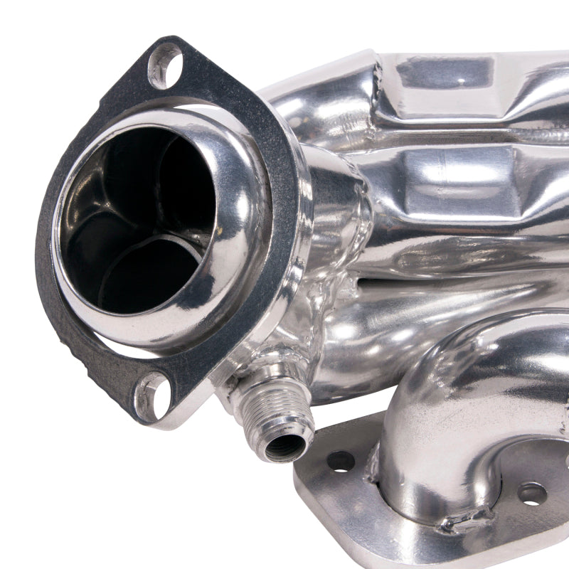 BBK Performance 16150 Shorty Headers 1-5/8 Silver Ceramic for 1996-2004 Ford Mustang GT 4.6L