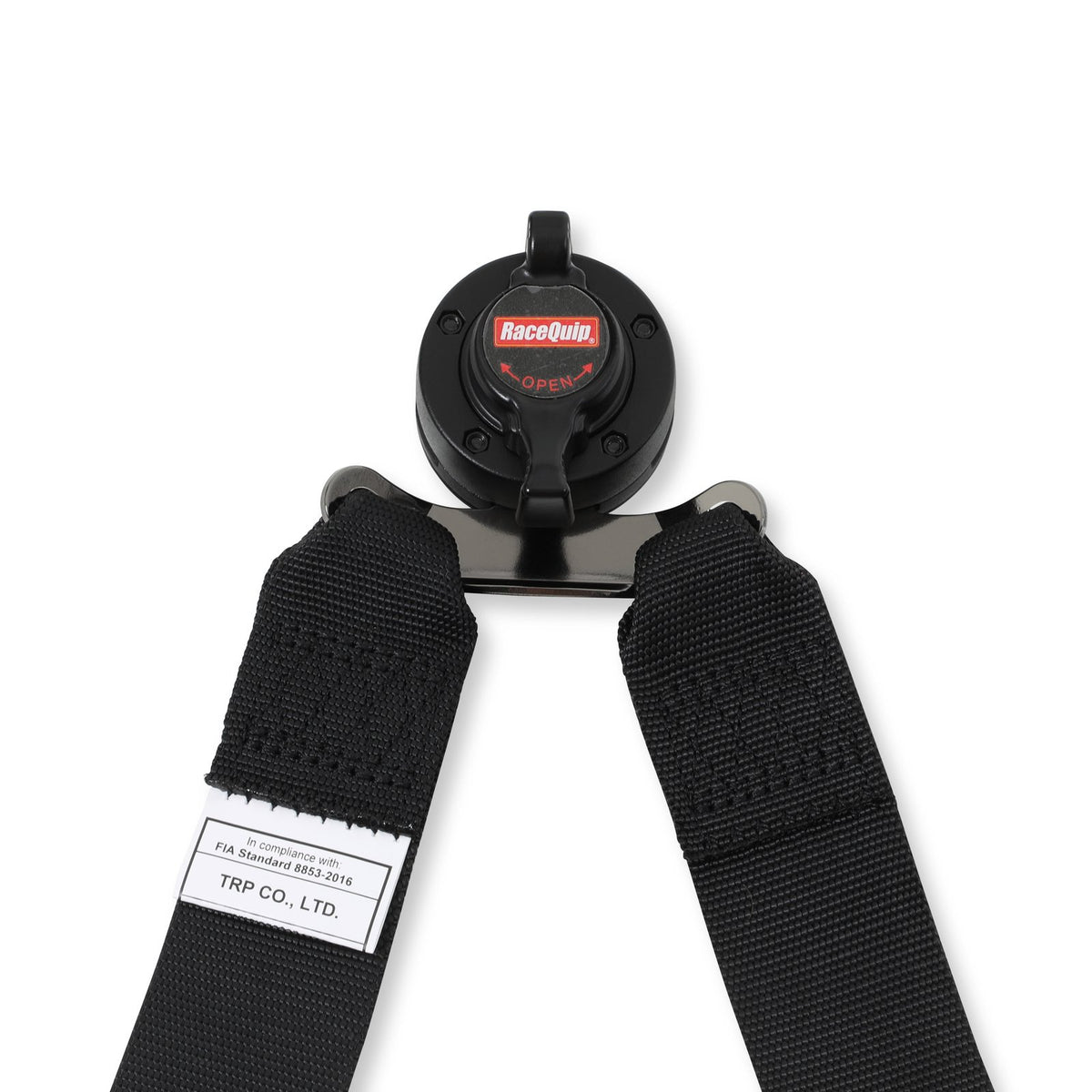 RaceQuip 855005 Black FIA Camlock 6-Point 2in Pull Down Lap Frontal Head Restraint