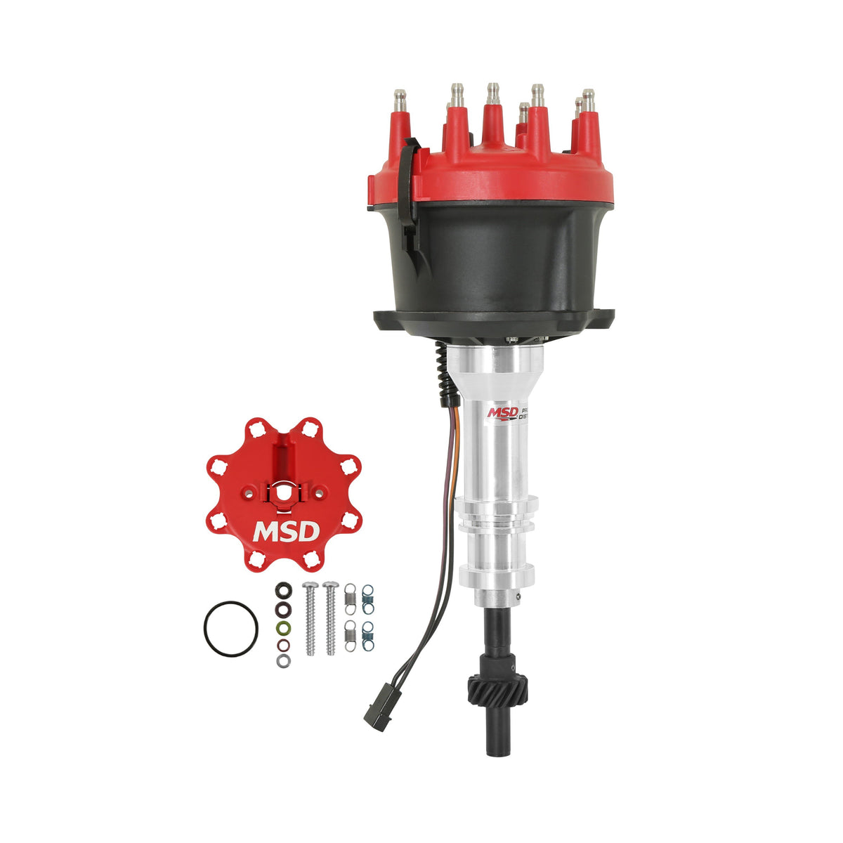 MSD 85840 for Ford 351W Steel Gear Billet Distributor