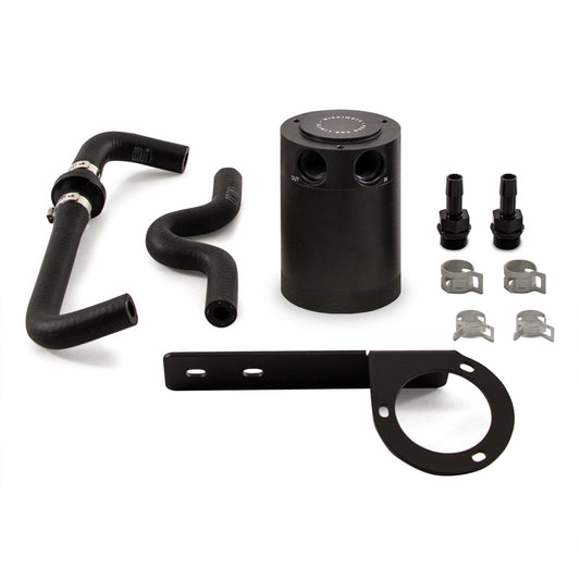 Mishimoto 2017+ Honda Civic Type R Baffled Oil Catch Can Kit - Black - #MMBCC-CTR-17PBEBK2