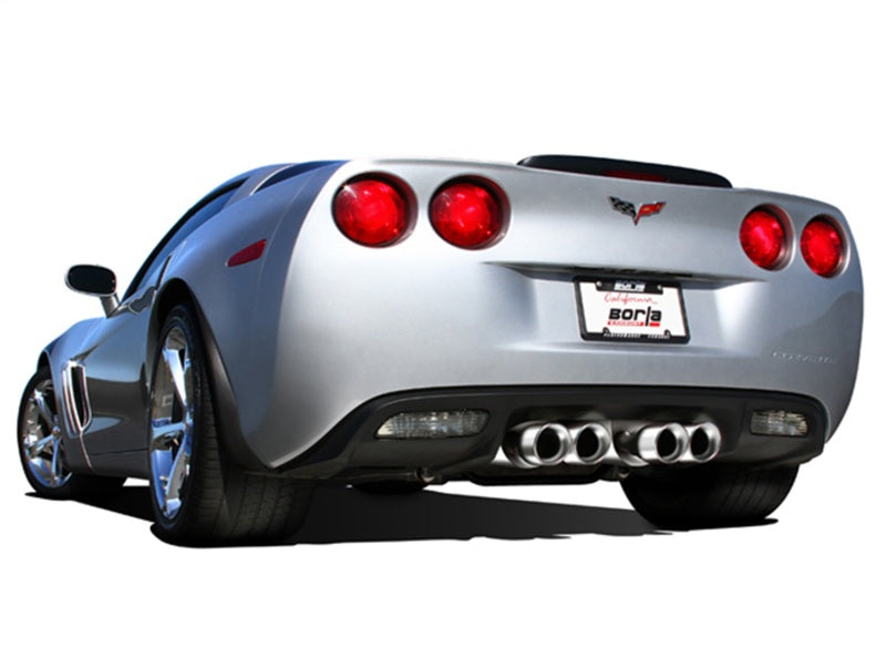 Borla 140414 Cat-Back Exhaust System ATAK for 2009-2011 Chevrolet Corvette (6.2L V8)