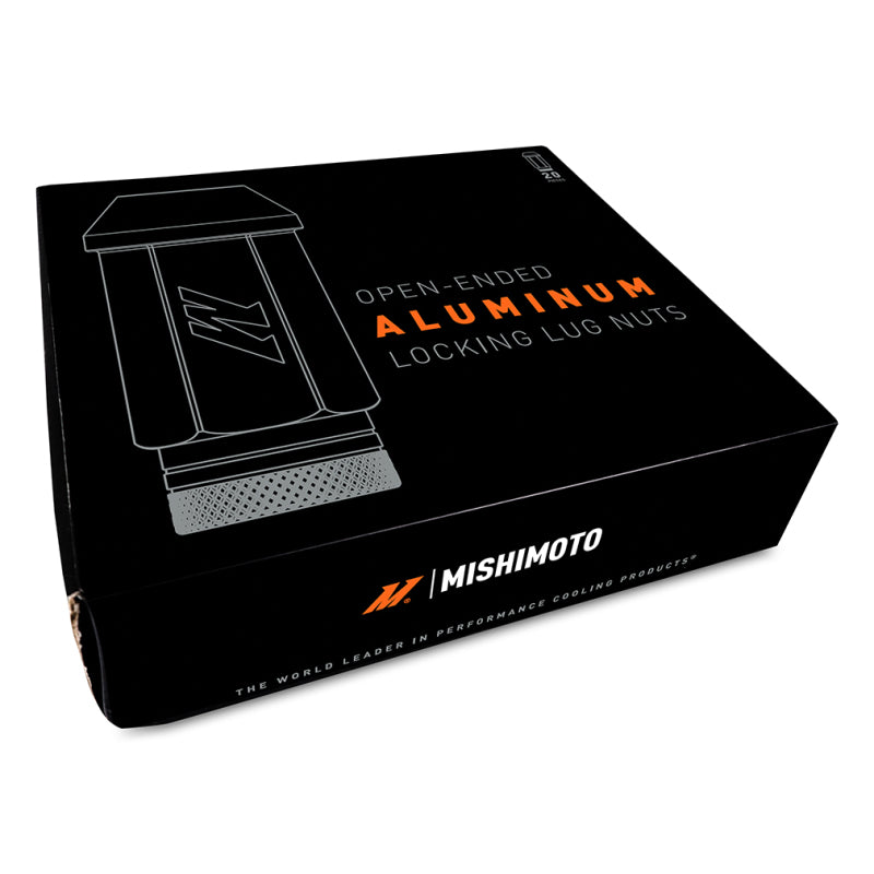 Mishimoto Aluminum Locking Lug Nuts M12x1.5 20pc Set Neo Chrome - #MMLG-15-20LNC