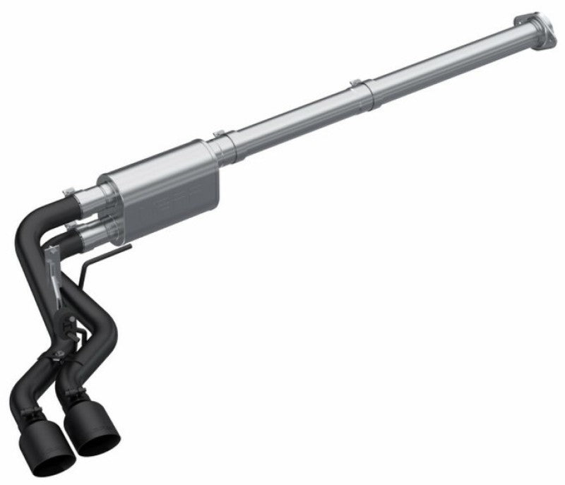 MBRP S5217BLK Cat-Back Exhaust System - 2021-2026 Ford F-150 2.7L/3.5L EcoBoost / 5.0L