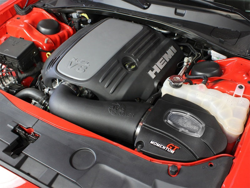 aFe Power 51-72202 Momentum GT Cold Air Intake - 2011-2023 Dodge Challenger / Charger / Chrysler 300 V8-5.7L HEMI | Pro DRY S