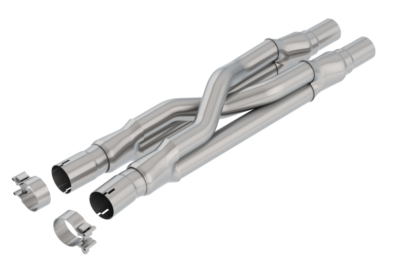 Borla 60662 15-18 Ford Mustang GT 5.0L AT/MT RWD 2.5in Resonator Delete X-Pipe - #60662