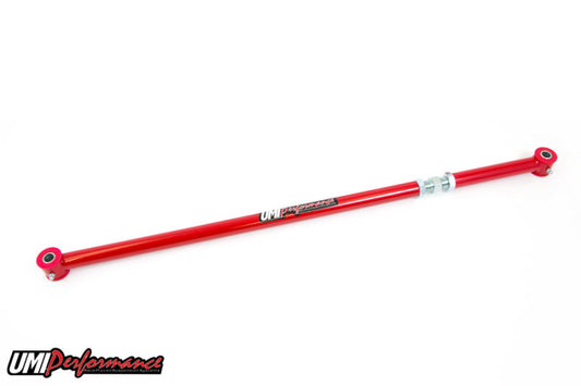 UMI Performance 3659-R Adjustable Panhard Bar Red for 1965-1970 Chevrolet B-Body