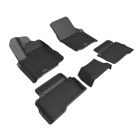 3D MAXpider Kagu Front & Rear Floor Mats for 2024 Toyota Tacoma
