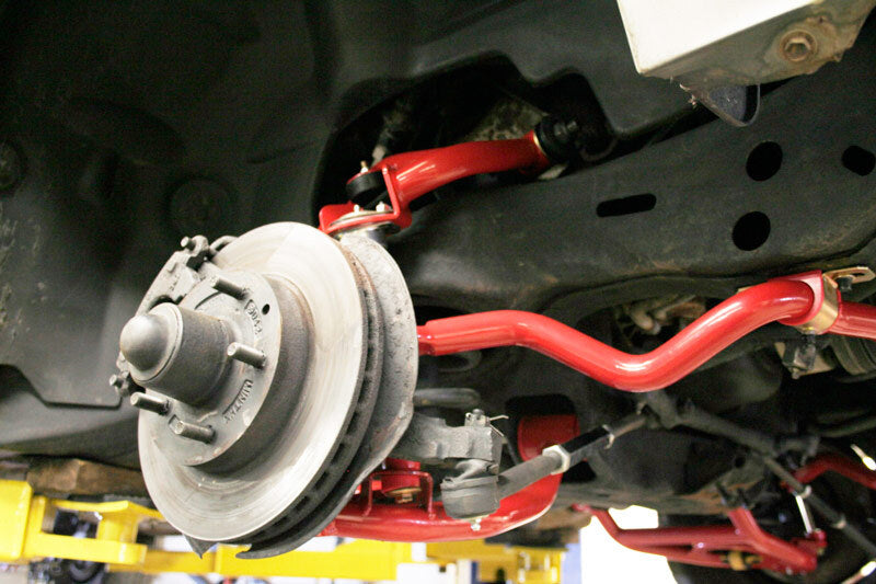 UMI Performance 303534-R Solid Front and Rear Sway Bar Red for 1978-1988 G-Body