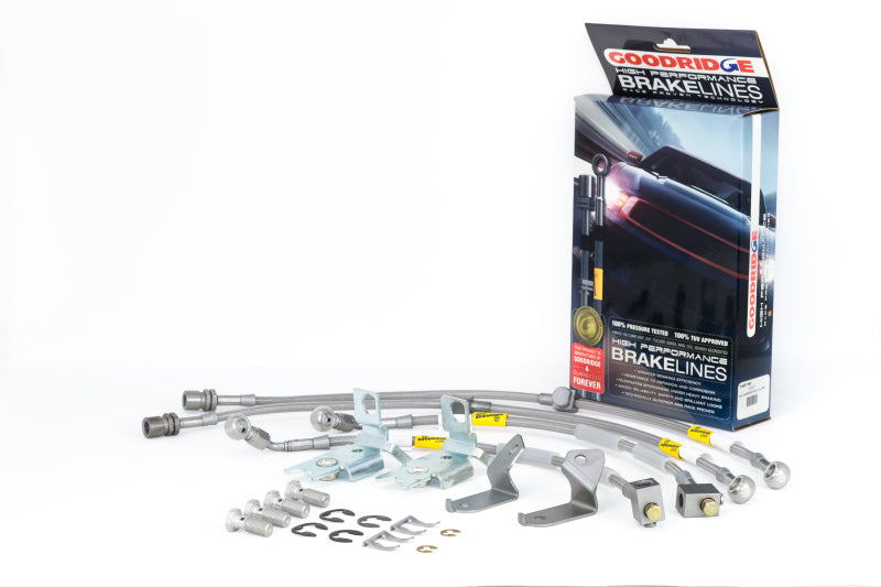 Goodridge 08-11 Challenger/06-11 Charger/06-08 Magnum SRT8 Brake Lines 12411
