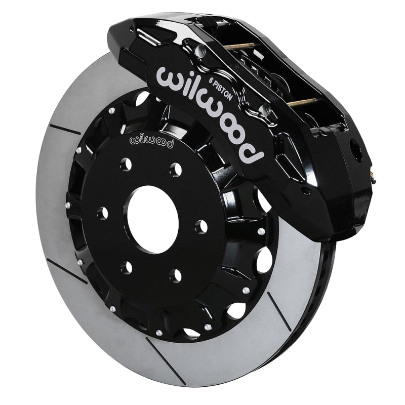 Wilwood 21-25 RAM 1500 TRX/RHO TX6R Black Front Big Brake Kit - 16.00x1.36 - #140-17389