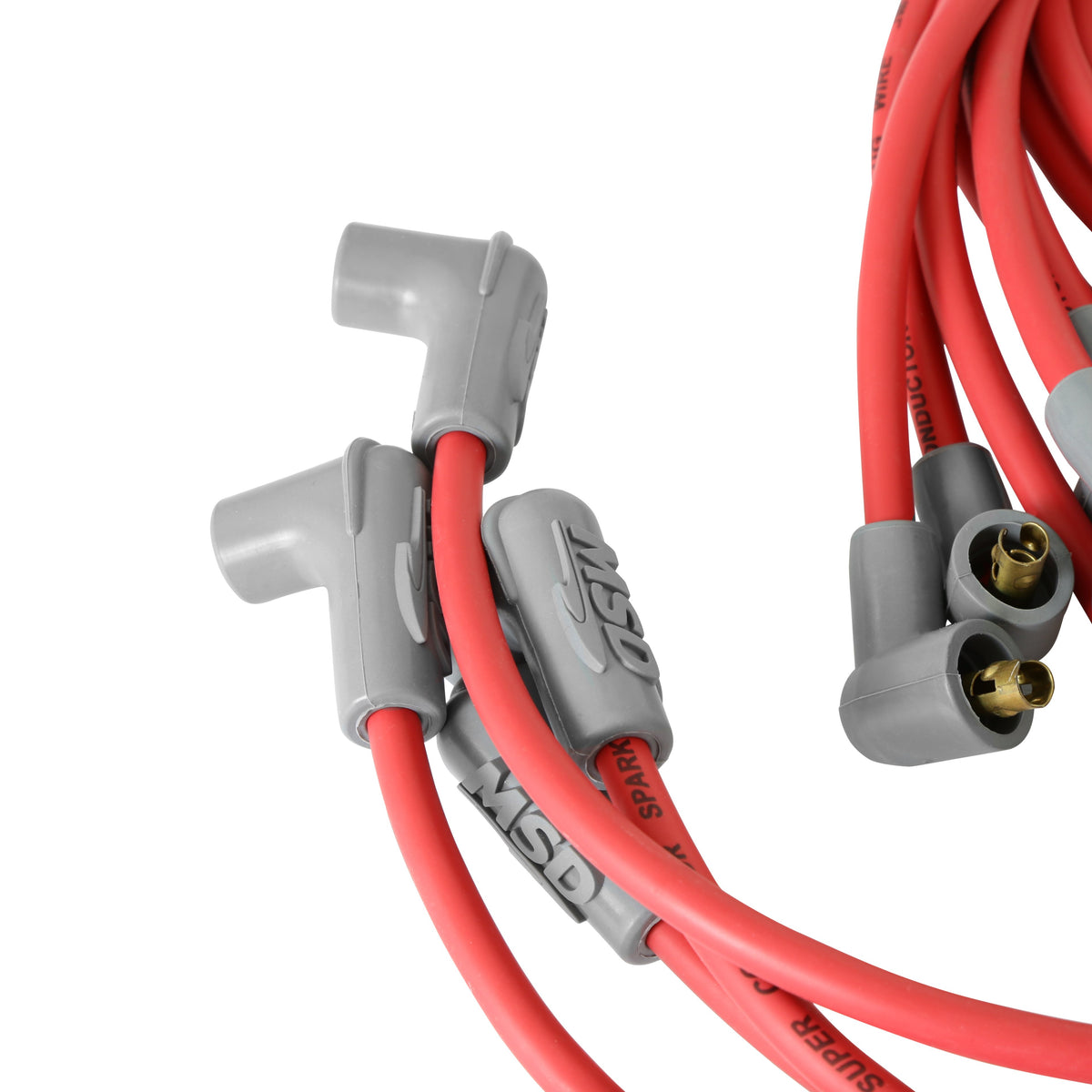 MSD 31659 Super Conductor Spark Plug Wire Set ,Small Block for Chevy, Socket Dist. Cap