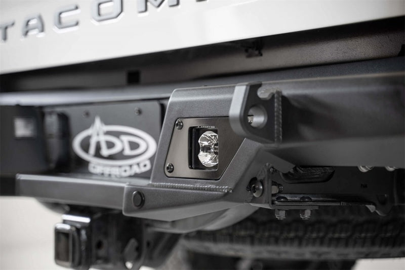 Addictive Desert Designs for 16-19 Toyota Tacoma Stealth Fighter Rear Bumper w/ Backup Sensor Cutouts