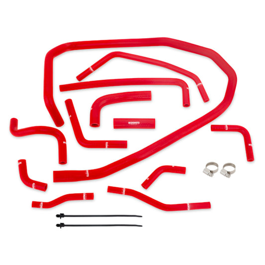Mishimoto 2015 Subaru WRX Red Silicone Radiator Coolant Ancillary Hoses Kit - #MMHOSE-WRX-15ANCRD