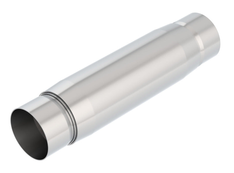 Borla 400939 CrateMuffler Resonator Option 3in Center/Center 3.5in Round x 10in - Null Sound Center/Center - #400939