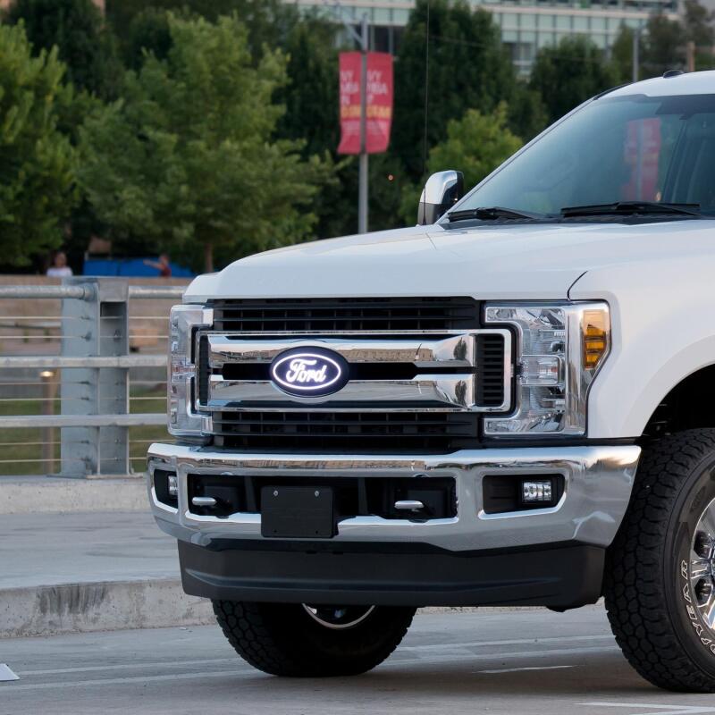 Putco for 2017-2020 Ford Super Duty Front Luminix Ford LED Emblem - without Camera CutOut
