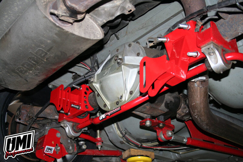 UMI Performance 2080-275-R Fabricated Watts Link Factory Rear End Red