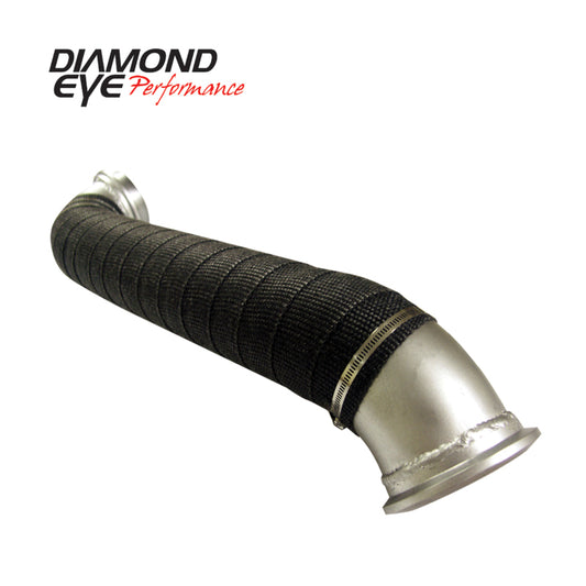 Diamond Eye 321056 3in Downpipe - 2004-2010 Chevrolet Silverado 2500 HD/3500/3500 HD; 2004-2010 GMC Sierra 2500 HD/3500/3500 HD | Aluminized